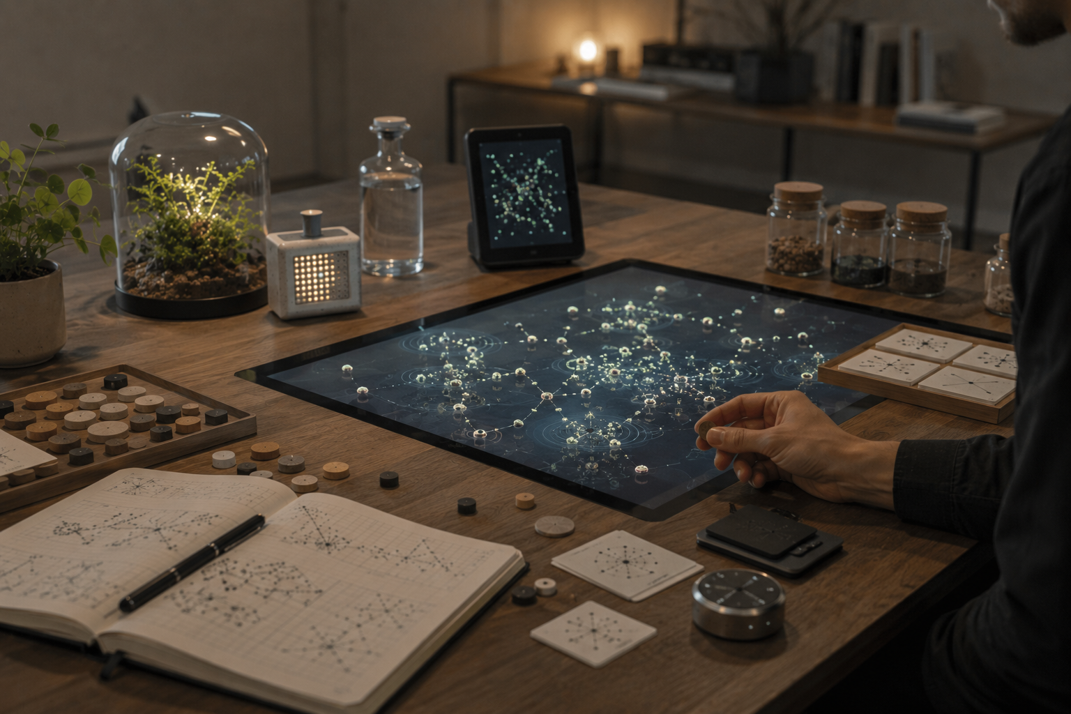 Artificial Life & Knowledge illustration