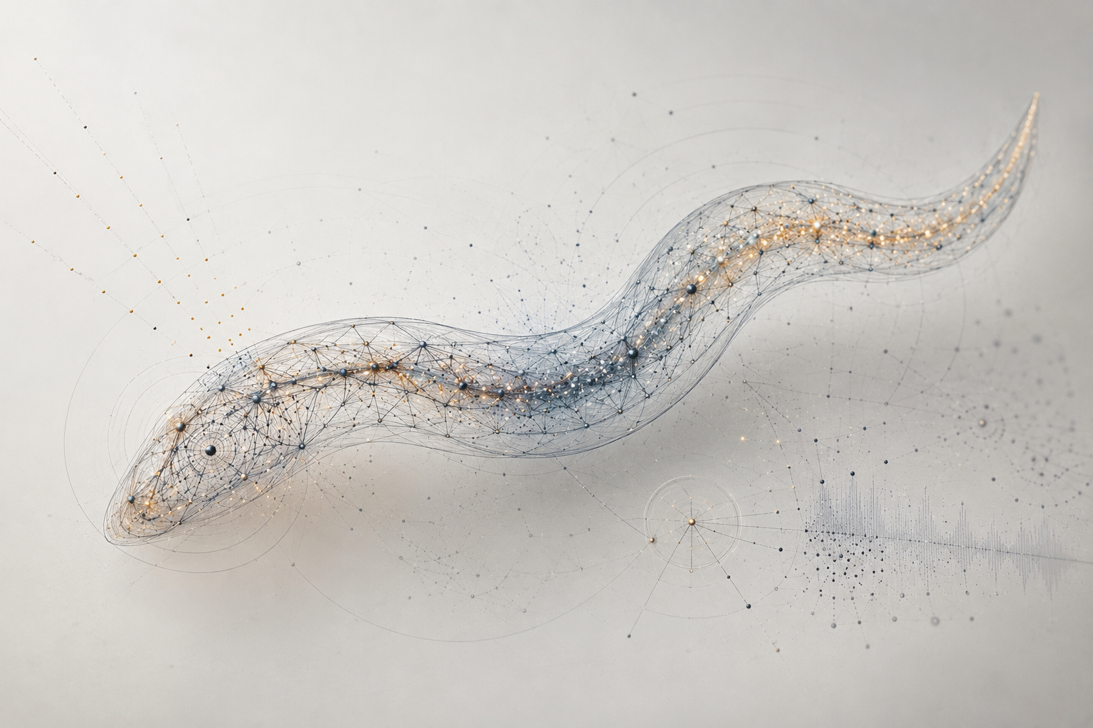 C. elegans Connectome: A Living Neural Toy