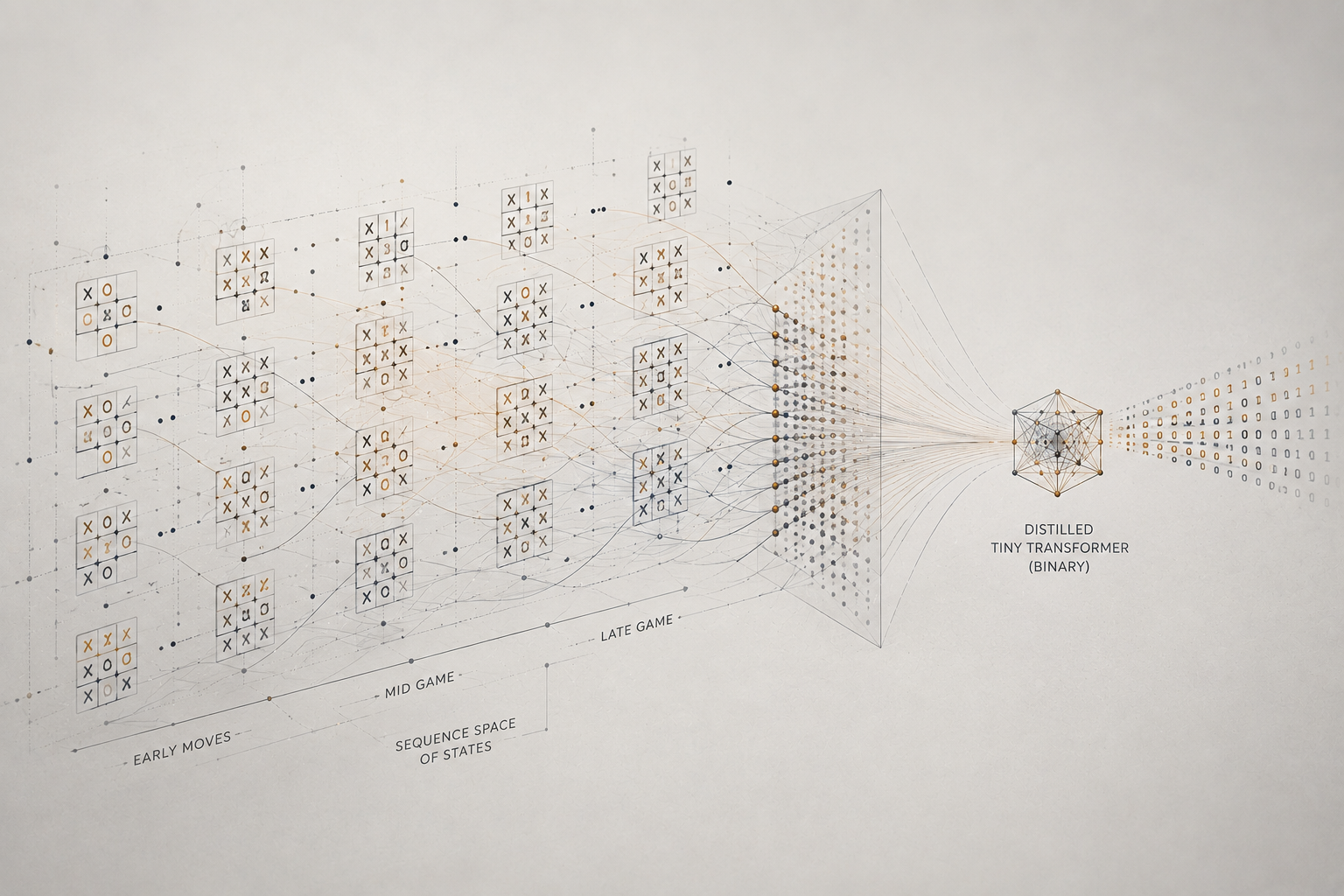 Tic-Tac-Toe Transformer: A Tiny Language Model